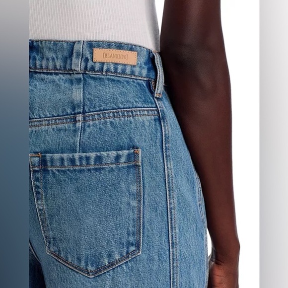 NWT BLANK NYC Denim Barrel Leg Jean in Back Up Dancer Sz 26 - Picture 5 of 14